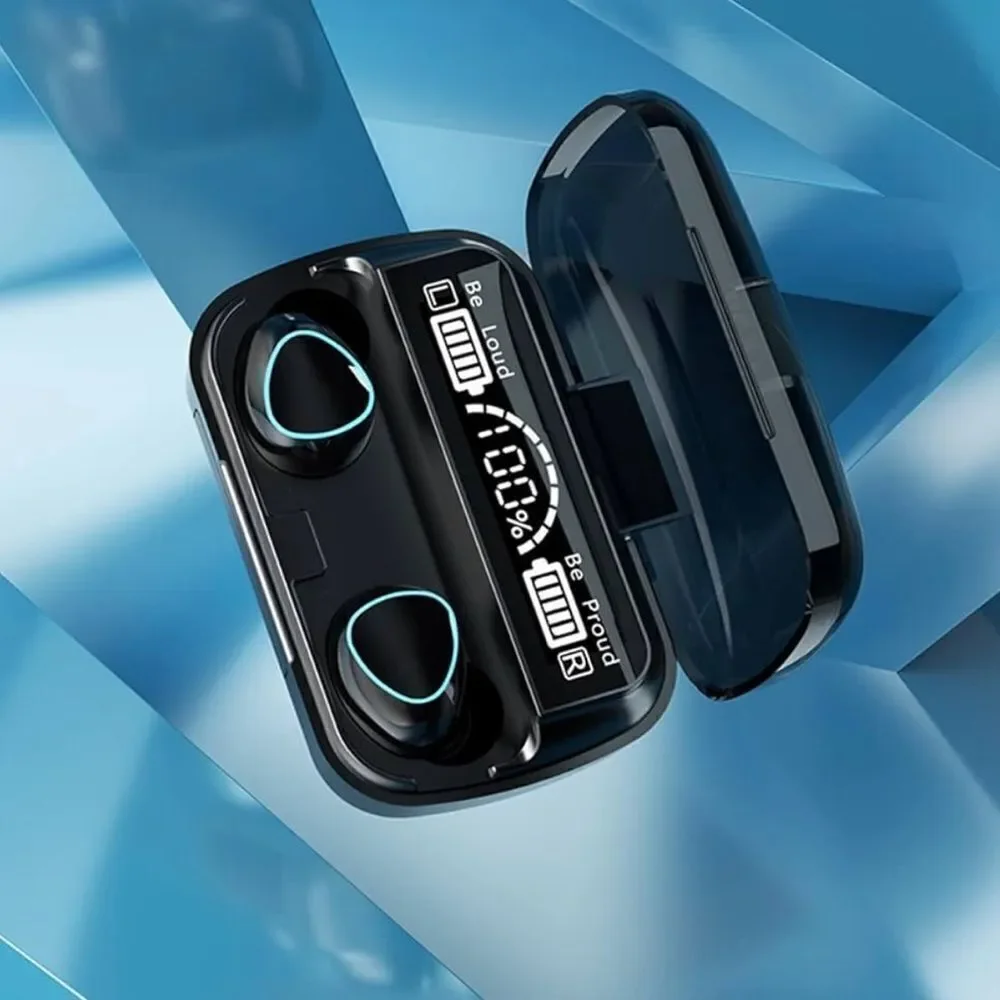 Wireless Bluetooth Digital Earbuds V5.3 Noise Cancelling IP7 Waterproof  NIB